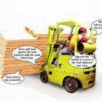 Forklift Safety Tip: Carrying the load safely